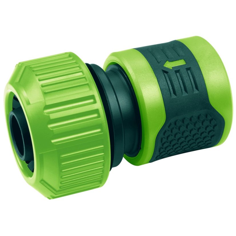 Durchflussverbinder 3/4", aus zwei Materialien, 30 Stück, Displaybox 15G732-30