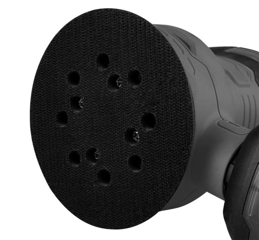 Excentrikus köszörű 450 W, 125/150 mm tárcsa, tok 59G349