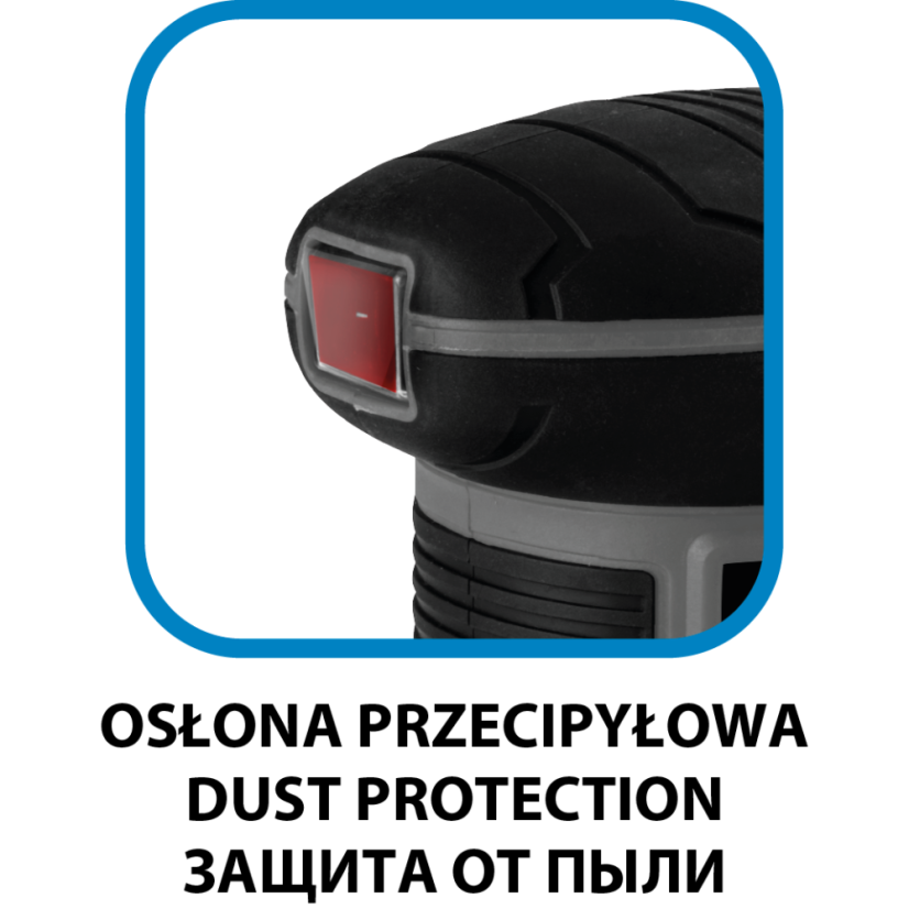 Orbitális csiszológép 240W, 110 x 100 mm-es alátét 59G322