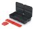 Organizer mit Fächern 28,5x15,8x5,7cm MSX BOX Schwarz/Rot