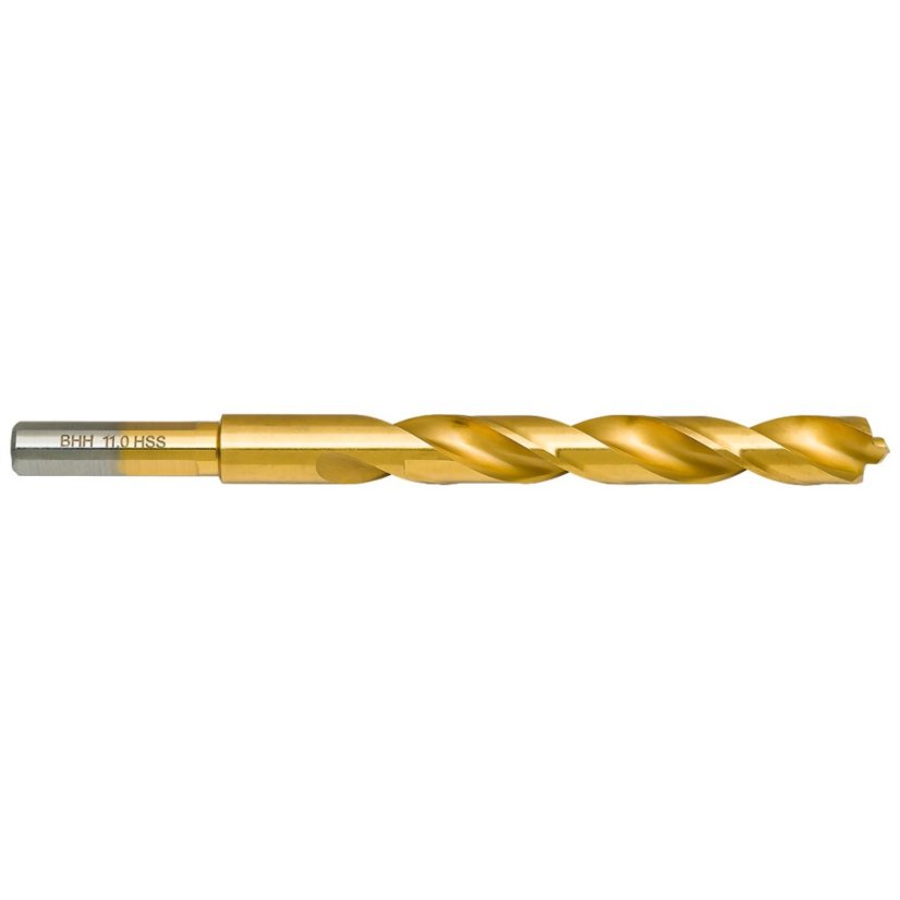 Baildon fúrószár DIN 338 RN 11 mm, HSS TiN (S), 142-94 mm (3 hornyos szár) 71111003