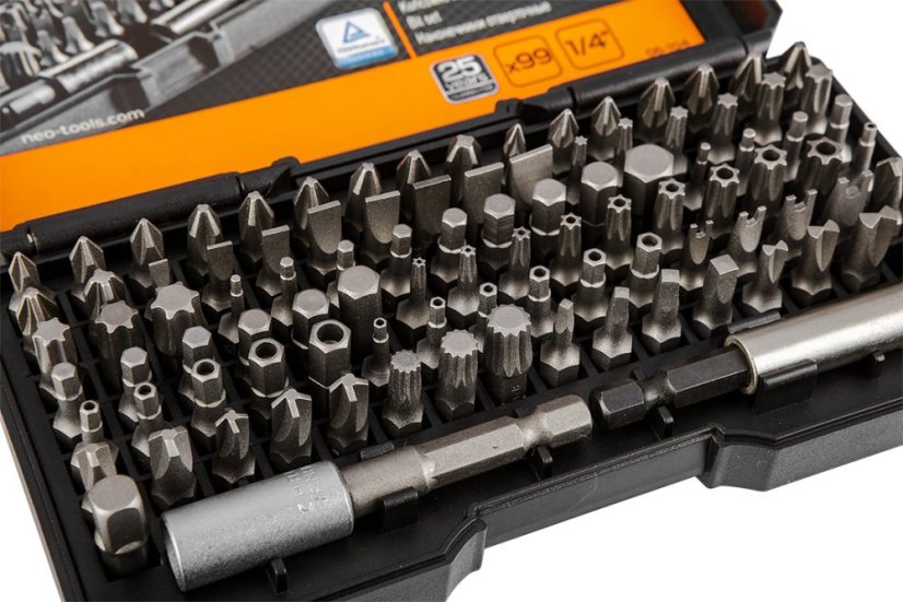 Bitsatz mit Einstellgerät, 99-teiliger Satz 06-104