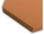 Akustický panel Hexagon 50x50cm, tloušťka 5cm, hnědý