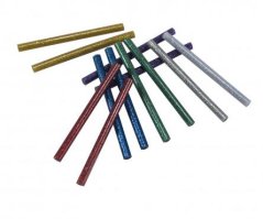 Olvasztópálcák színes csillámok 7,2x100mm 12db 12db