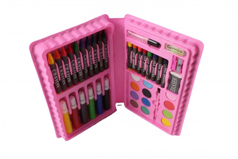 Kunstset für Kinder 42- teilig rosa