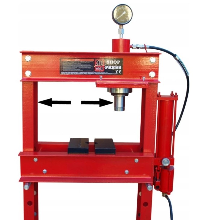 Hidraulikus prés 30t, hidraulikus-pneumatikus szivattyú MT-1307