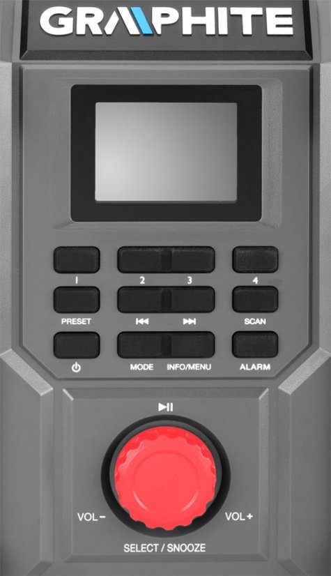 Radio pentru construcții Energy+ 18V fără baterie 58GE128