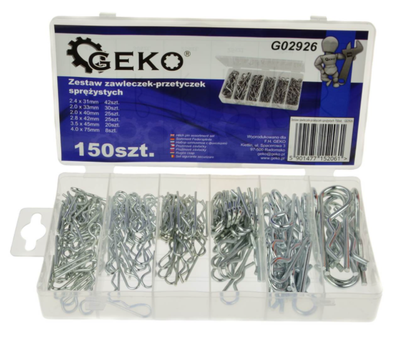 Satz Sicherungssplinte 150 St. G02926