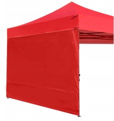 Puna stranica za šator crvena 2x2 m SQ/HQ/EXQ