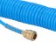 Furtun pneumatic spiralat PU cu 10 m fi 8 x 5 mm fitinguri 4304206