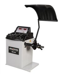 Mașină de echilibrat roți 2D cu laser Invento Silver Line VBS 210 – 230V, afișaj digital, frână automată