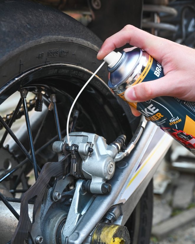 Fék tisztító 500 ml flexi straw Foxigy