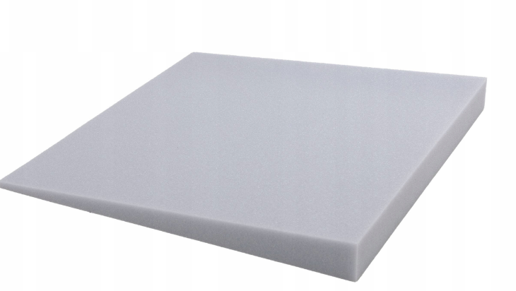 Akustična ploča 3D s kosim rubovima, 50x50 cm, debljina 5 cm, svijetlosiva