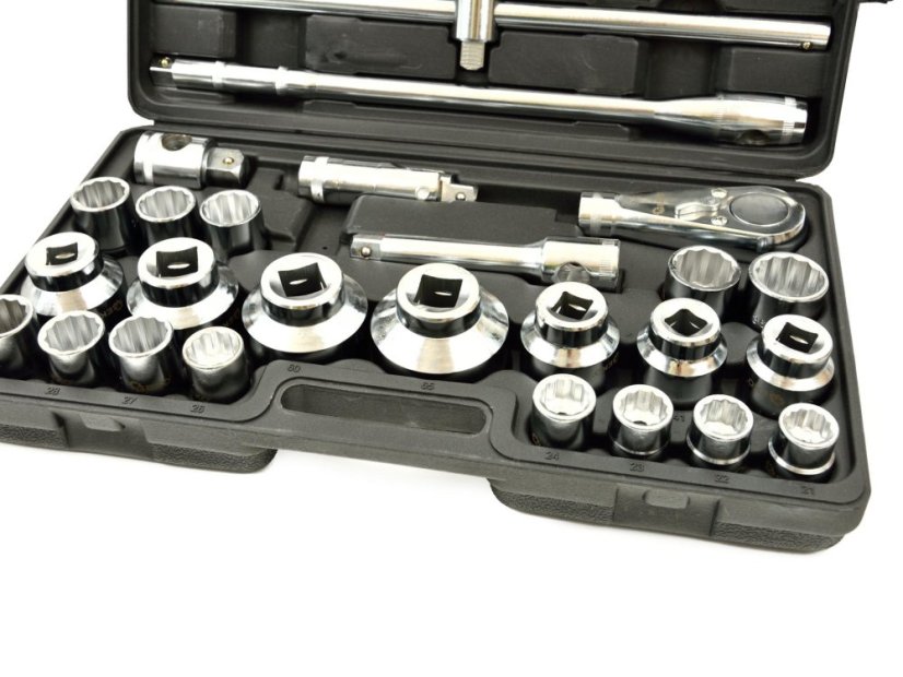 Gola kulcskészlet 26db 3/4" 21-65mm 12-szögű G10114