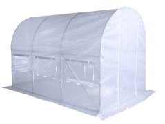 Vrtni rastlinjak BELA 2x3m z UV filtrom PREMIUM