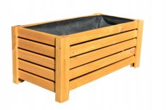 Fa virágcserép Natural 60x30x25cm