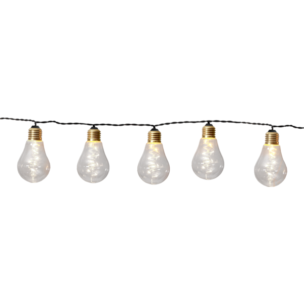 Dekorační LED girlanda WOW na venku, 3,6m, žlutá