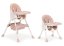 Gyermek étkező szék 2 az 1-ben Rose