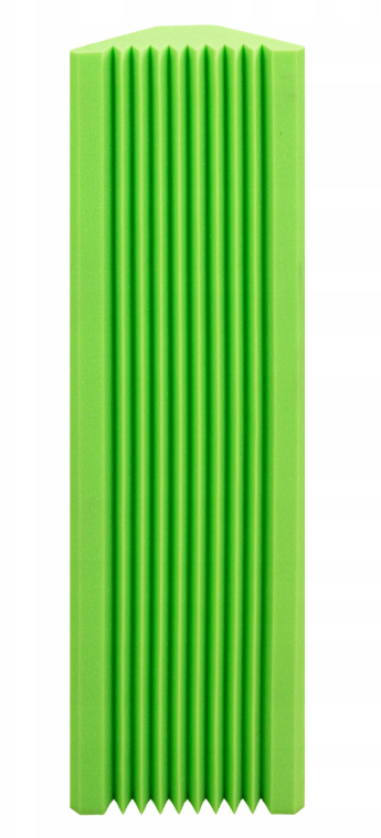 Akustični trap za bas, četvrtasti, 100x28 cm, svijetlozeleni