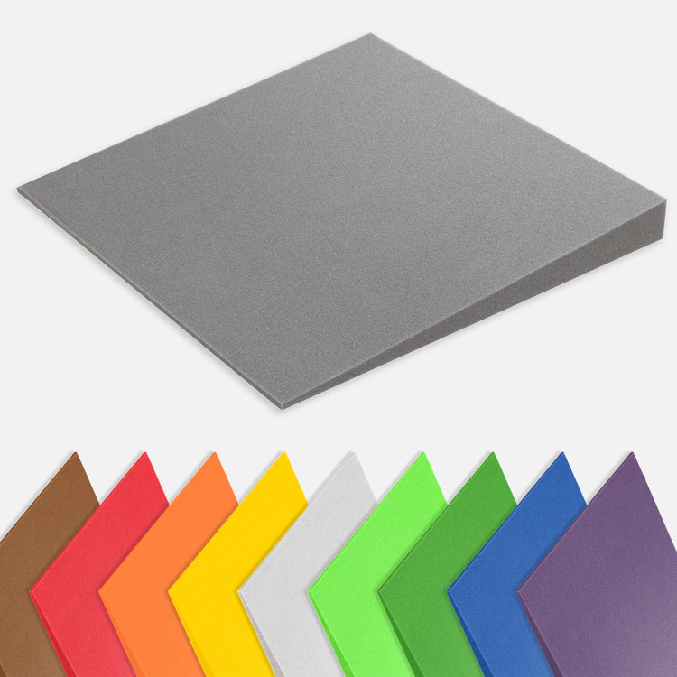 Akustický panel 3D zkosený 50x50cm, tloušťka 5cm, červený
