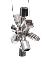 10 az 1-ben univerzális kulcs kapcsolószekrények, elektromos és gázszekrények, radiátorok zárásához TA4133