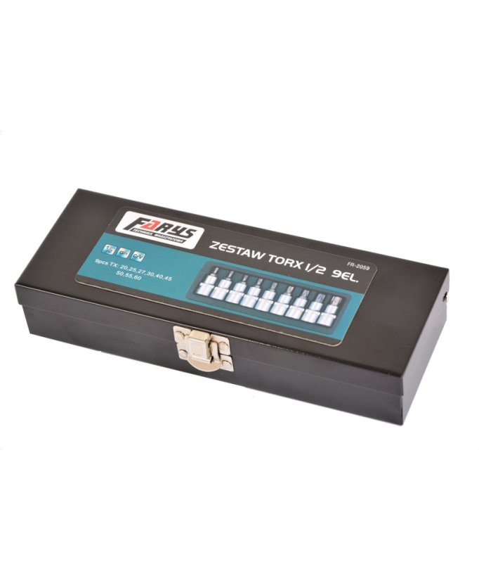 Set de chei tubulare Torx T20-T60 FR2059