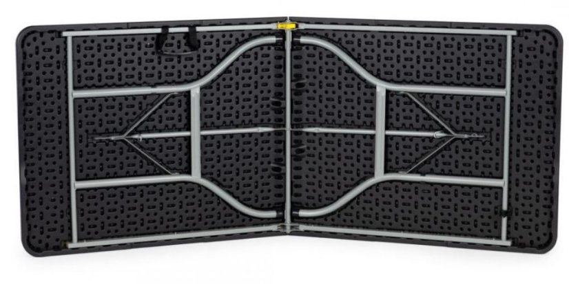 Masă pliabilă de catering 180cm Black