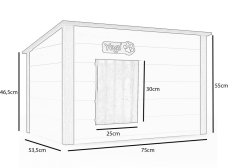 Kučica za psa Betsy L