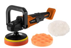 Leštička Energy+ 18V, Li-lon, M14 150 mm, 800-2300 ot/min, baterie není součástí dodávky 04-602