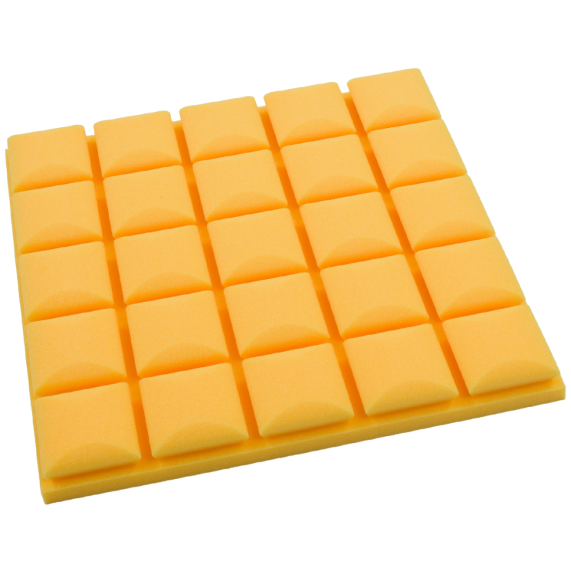 Akustikplatte - Würfel 50x50x5cm gelb