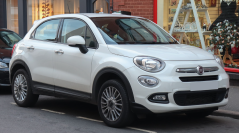 Könyökfekvés Fiat 500X - Armster 2, fekete, öko-bőr