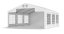 Cort de petrecere 3x6x2m PVC 560g Summer
