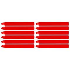 Műszaki jelölő kréta, piros, 12 darab 13-963