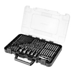 Set svrdla i bitova, nasadne glave, 120 el. 56H623