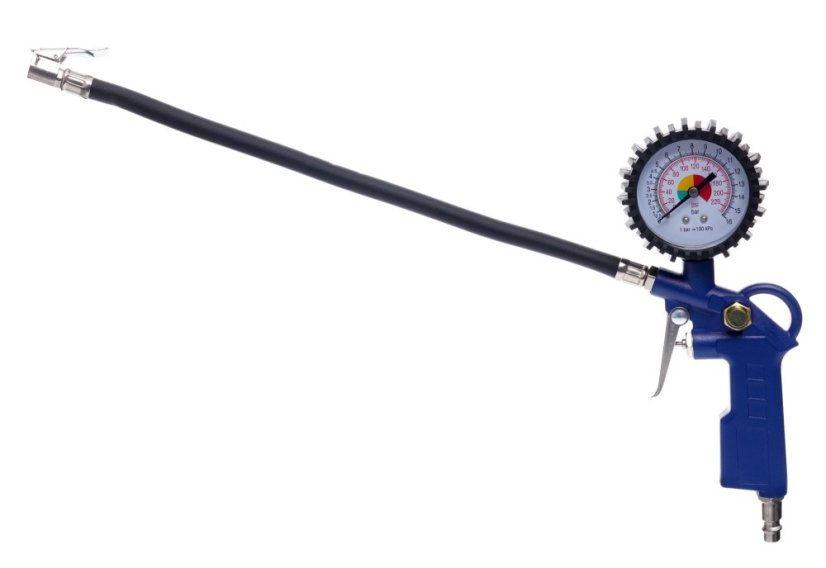 Reifenfüllpistole mit Manometer TA101