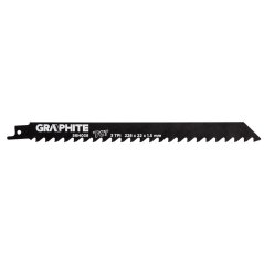 Lamă de ferăstrău sabie, HM, 228 x 22 x 1.5 mm, 3TPI 56H038