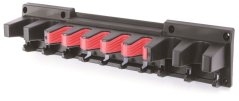 Függesztett szerszámtartó 597x128x118mm Black/ Red