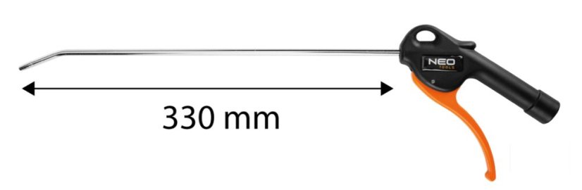 Blaspistole 330 mm 14-727