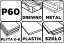 Brusni papir 115 x 280 mm, P60 58T151