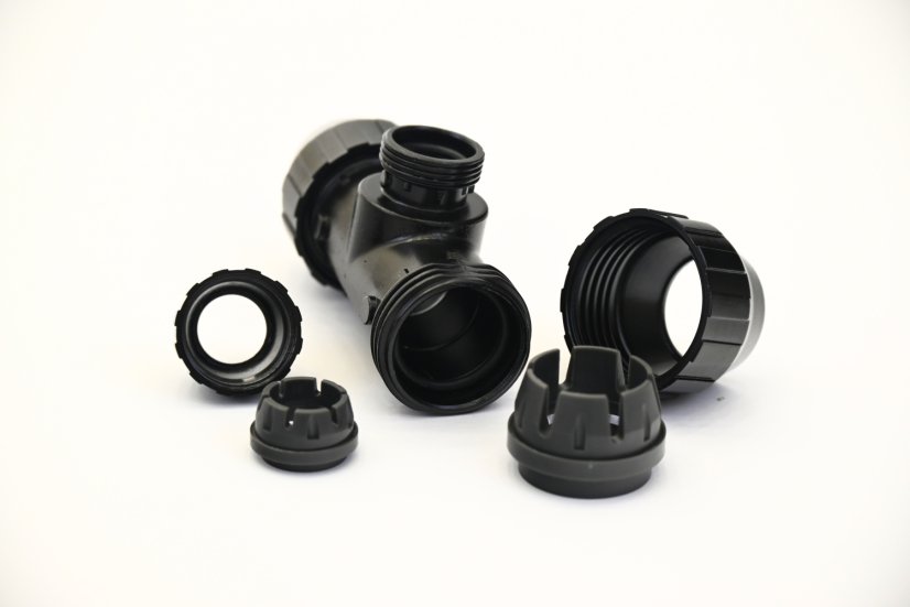 T-Stück ALU mit Reduzierung 20 mm/16 mm 9PPSTR3220