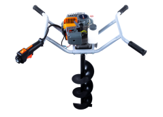 Mașină de găurit pe benzină pentru 2 persoane 3,8kW cu burghie