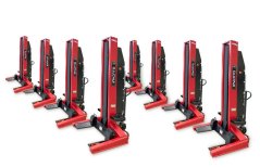 Súprava stlpových zdvihákov 68 Ton - sada 8 stĺpikov EL 85