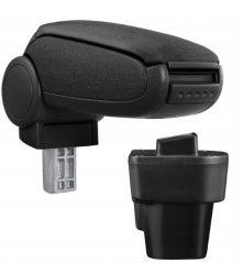 Könyöktámasz Chevrolet Cruze, fekete, textil borítás