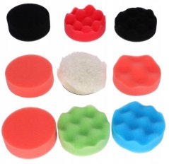 Set de roți de lustruit 80mm 11pcs