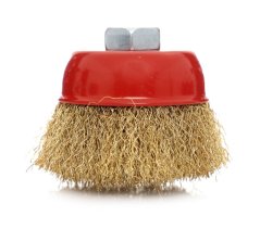 Bakrena žična krtača, spredaj, 75 mm, M14 TA4013