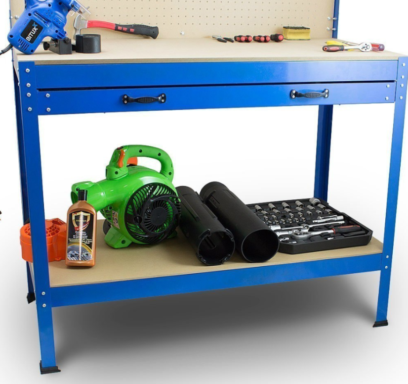 Ponk munkapad műhelybe 115x55x140 cm Blue HD15823