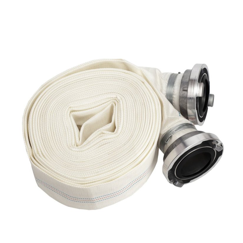 Feuerwehrschlauch mit Schnellkupplungen für Pumpen 3" 20 m PU – PVC-Einlage TA532