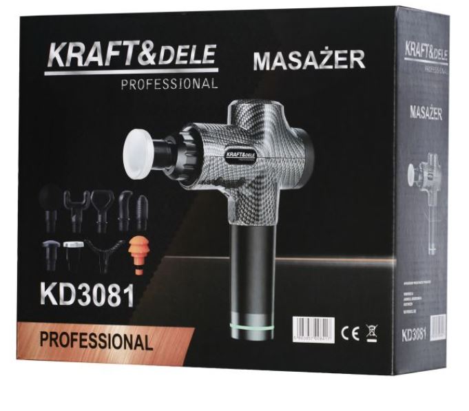 Masažer 125W 9 nastavkov KD3081