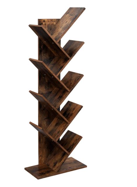 Bücherregal Braun Rustik