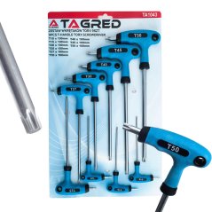 Șurubelnițe hexagonale, chei Allen TORX, chei T, ciocane, ciocane de lemn TA1043